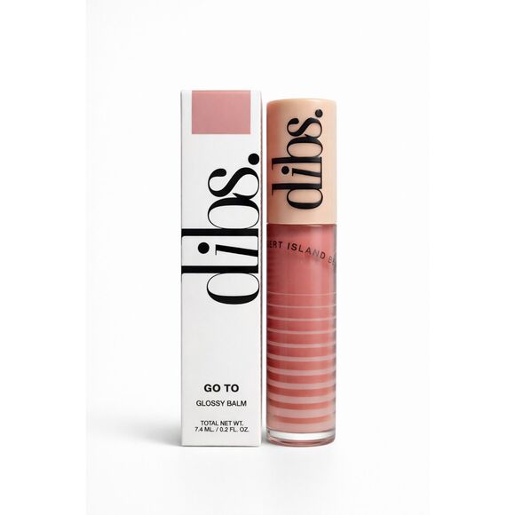 Dibs Other - Dibs Beauty Go To Glossy Balm Lip Gloss Topper, 0.20 Ounce (Effortless Pink)